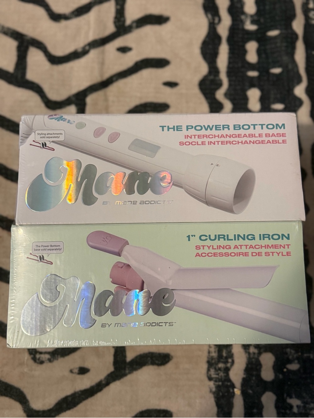 Mane 1" Pink Curling Iron Styling Attachment